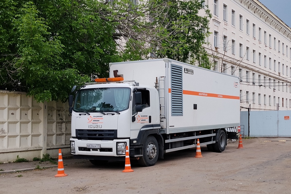 Москва, № В 634 ХА 777 — Isuzu Forward FVR