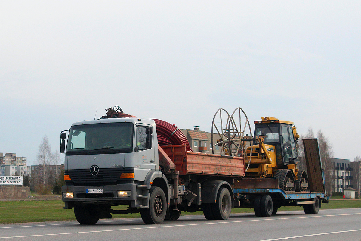 Литва, № KJA 392 — Mercedes-Benz Atego 1828
