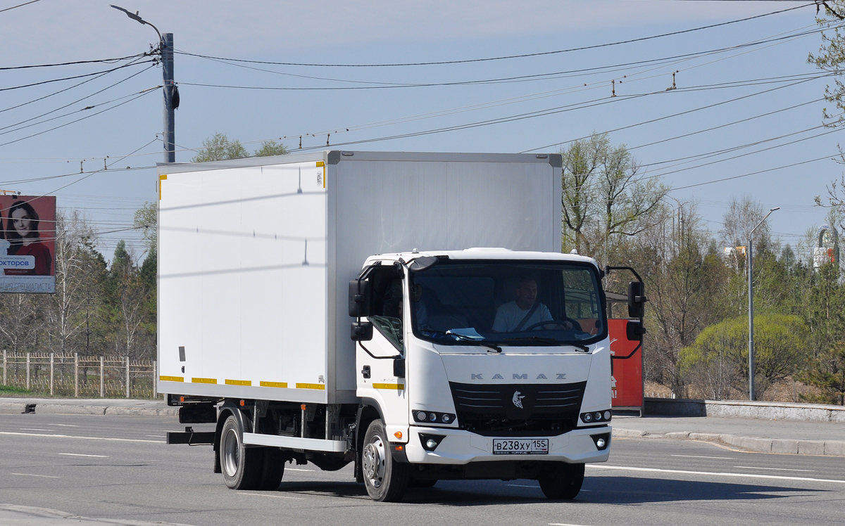 Омская область, № В 238 ХУ 55 — КамАЗ-43089-F5 "Компас 9"