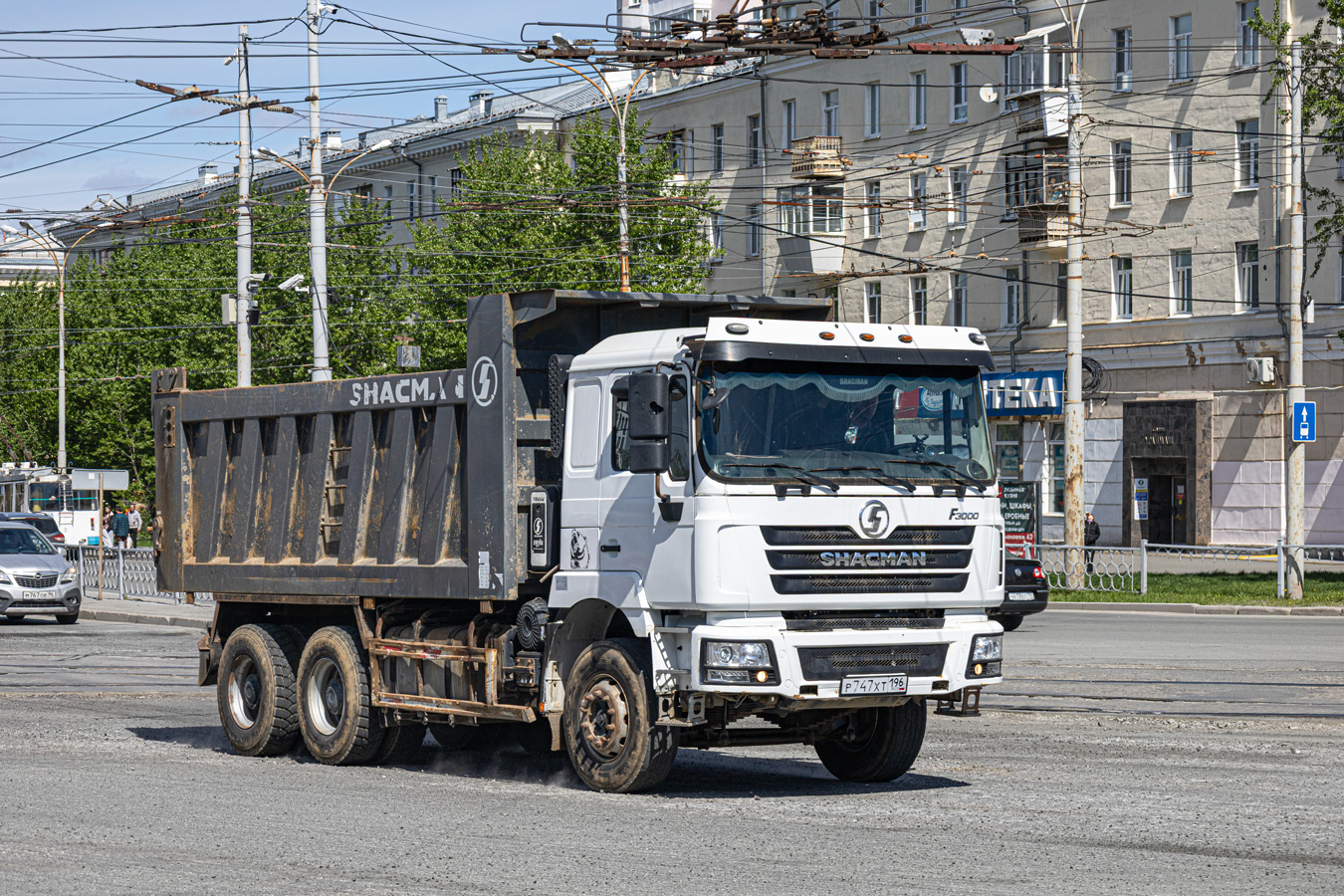 Свердловская область, № Р 747 ХТ 196 — Shaanxi Shacman X3000 SX3258