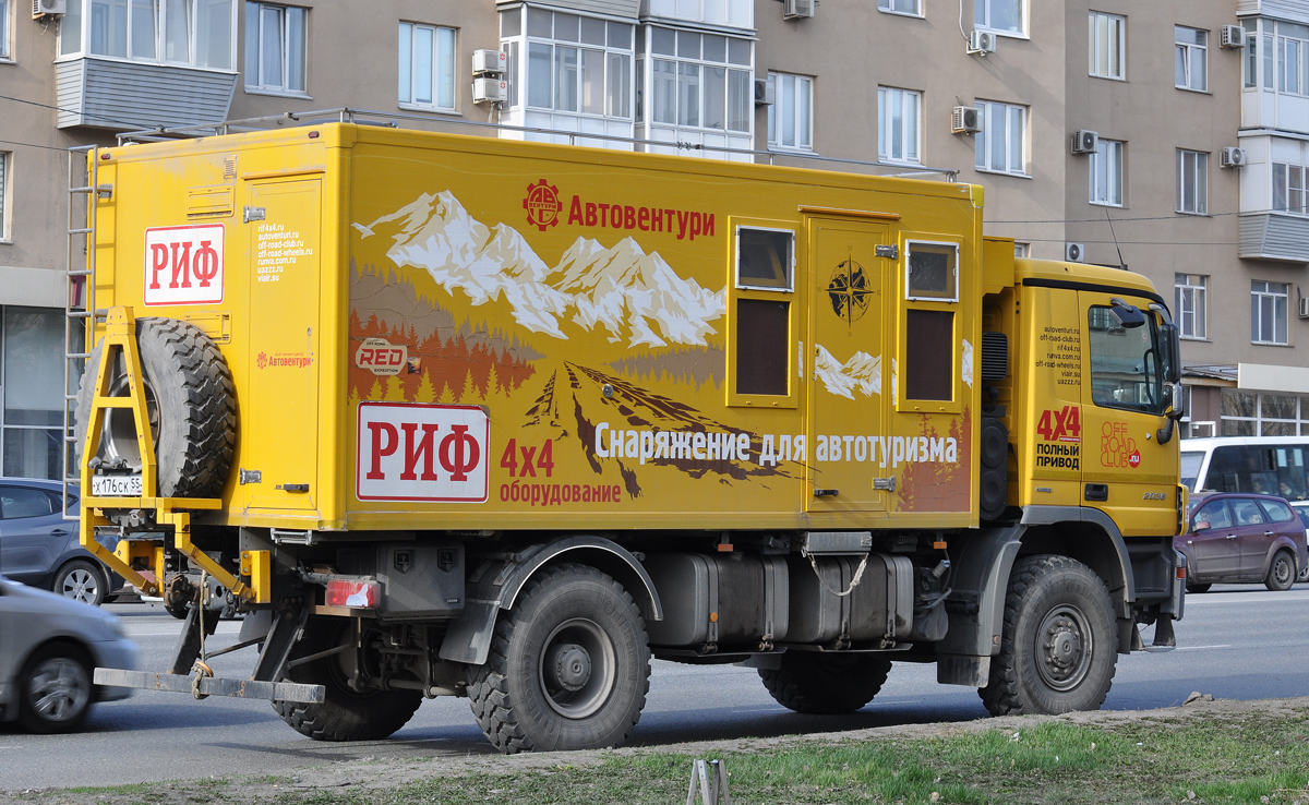 Омская область, № Х 176 СК 55 — Mercedes-Benz Actros ('2009)