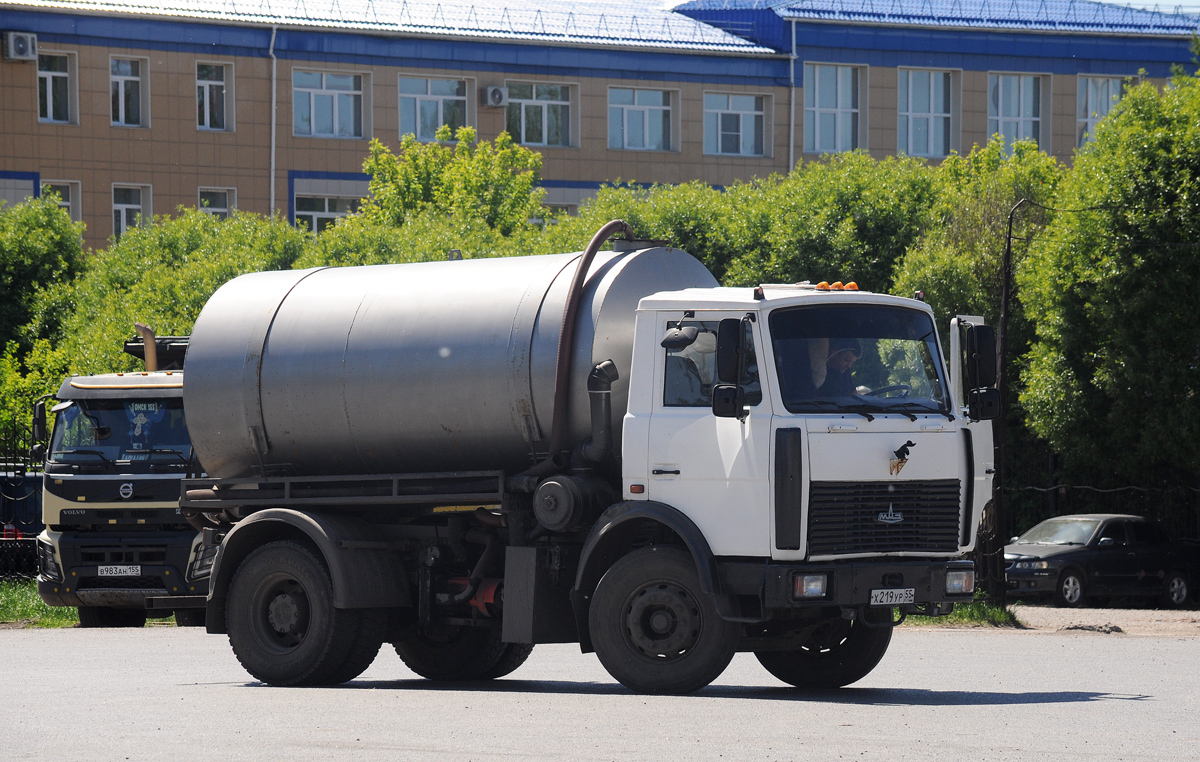 Омская область, № Х 219 УР 55 — МАЗ-543302