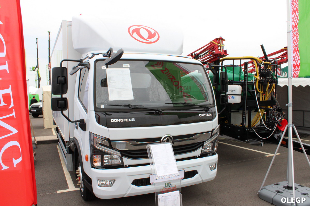 Минск, № (BY-7) Б/Н 0372 — Dongfeng Captain C(общая модель); Минск — Выставка "БЕЛАГРО-2025"; Транспортные средства без номеров (Минск); Новая техника (Минск)