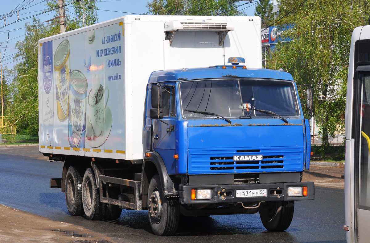 Омская область, № Н 431 МУ 55 — КамАЗ-53215-15 [53215R]