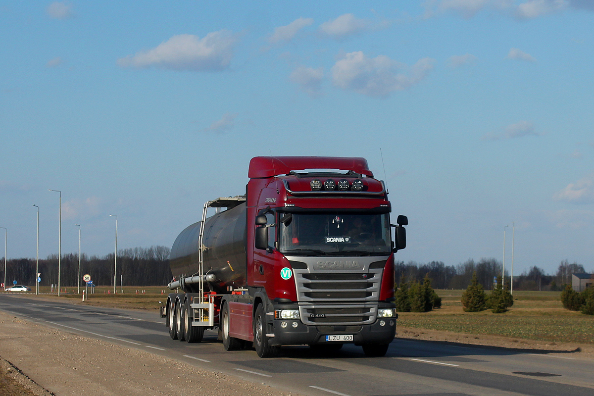 Литва, № LZU 400 — Scania ('2013) G410