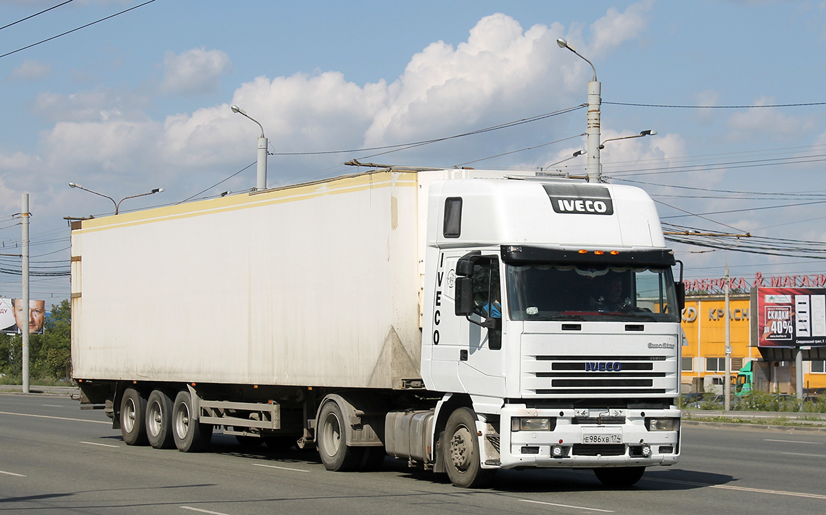 Челябинская область, № Е 986 ХК 174 — IVECO EuroStar