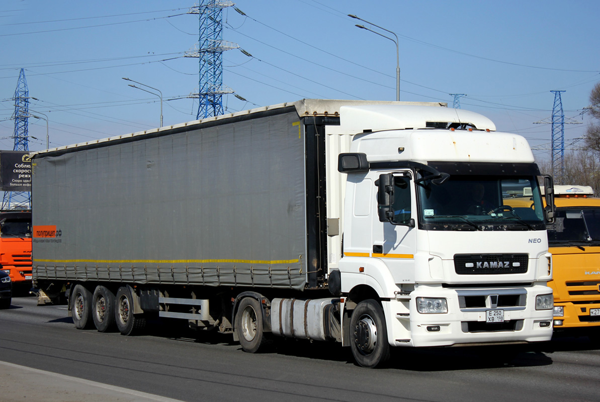 Санкт-Петербург, № Е 250 ХВ 198 — КамАЗ-5490-S5(87)
