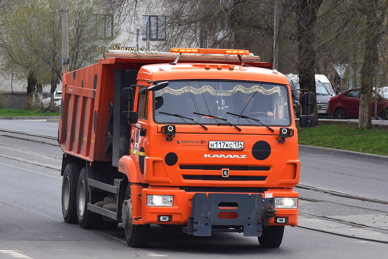 Волгоградская область, № Н 117 КС 134 — КамАЗ-65115-37