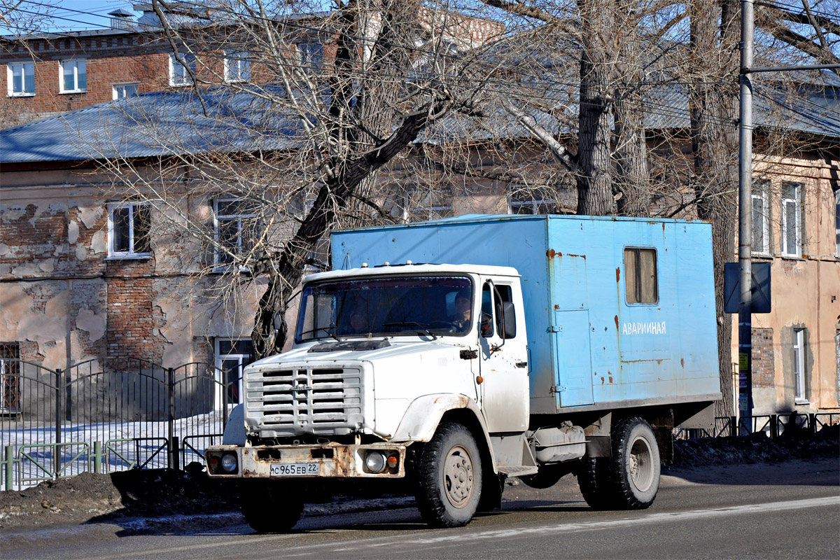 Алтайский край, № С 965 ЕВ 22 — ЗИЛ-433360