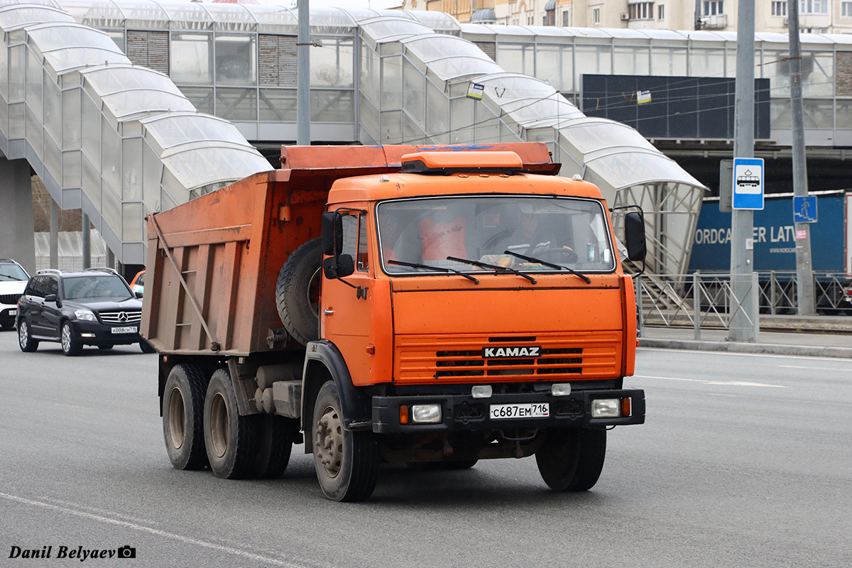 Татарстан, № С 687 ЕМ 716 — КамАЗ-65115 (общая модель)