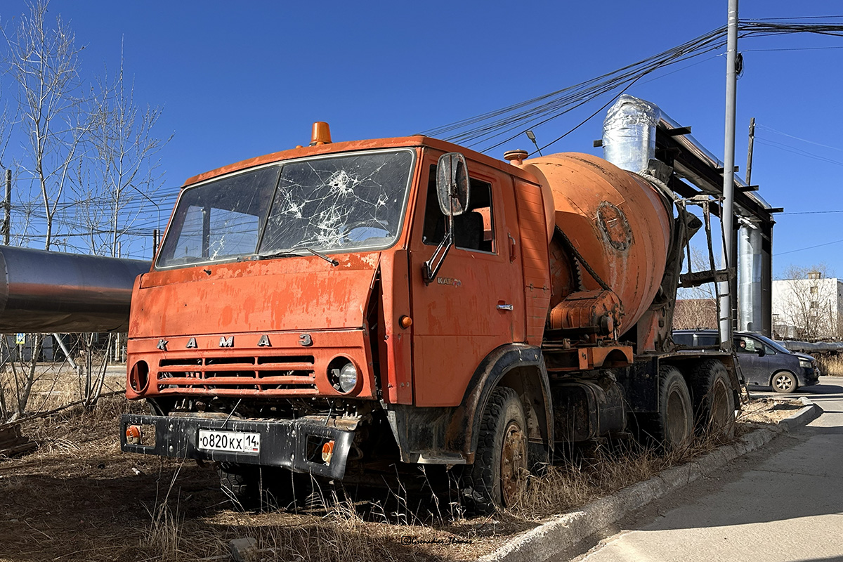 Саха (Якутия), № О 820 КХ 14 — КамАЗ-5320