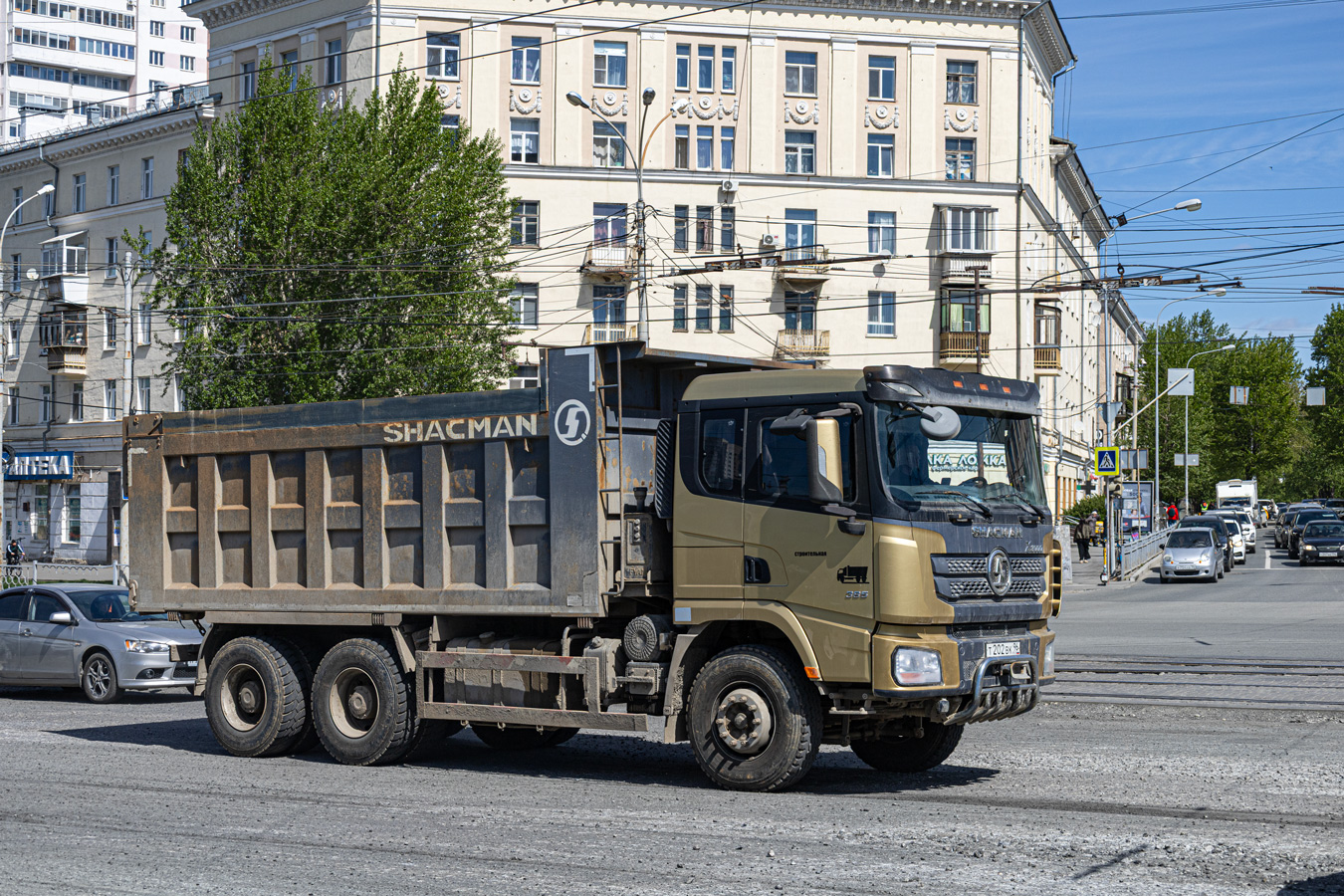 Свердловская область, № Т 202 ВК 96 — Shaanxi Shacman X3000 SX3258