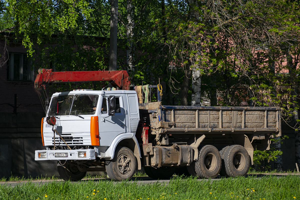 Удмуртия, № У 807 СУ 18 — КамАЗ-5320