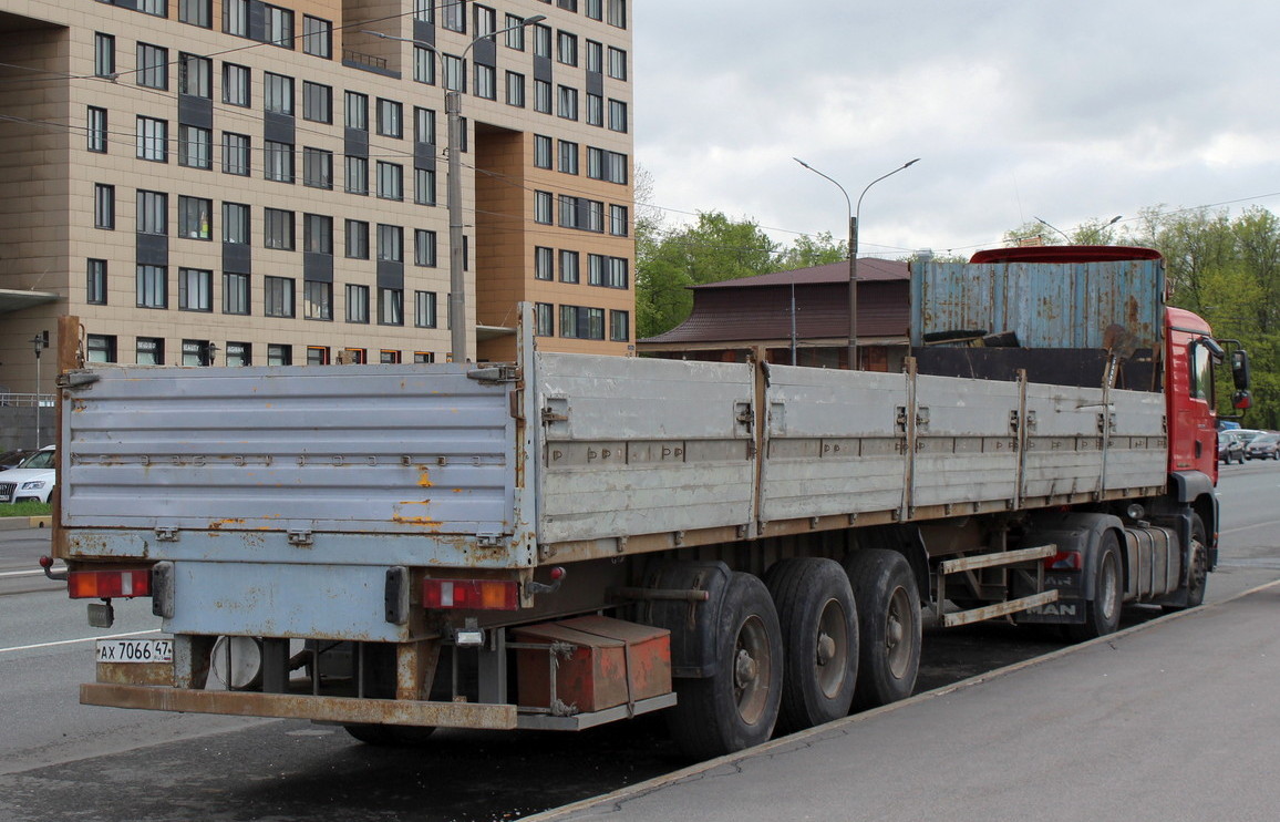 Ленинградская область, № АХ 7066 47 — МАЗ-9758
