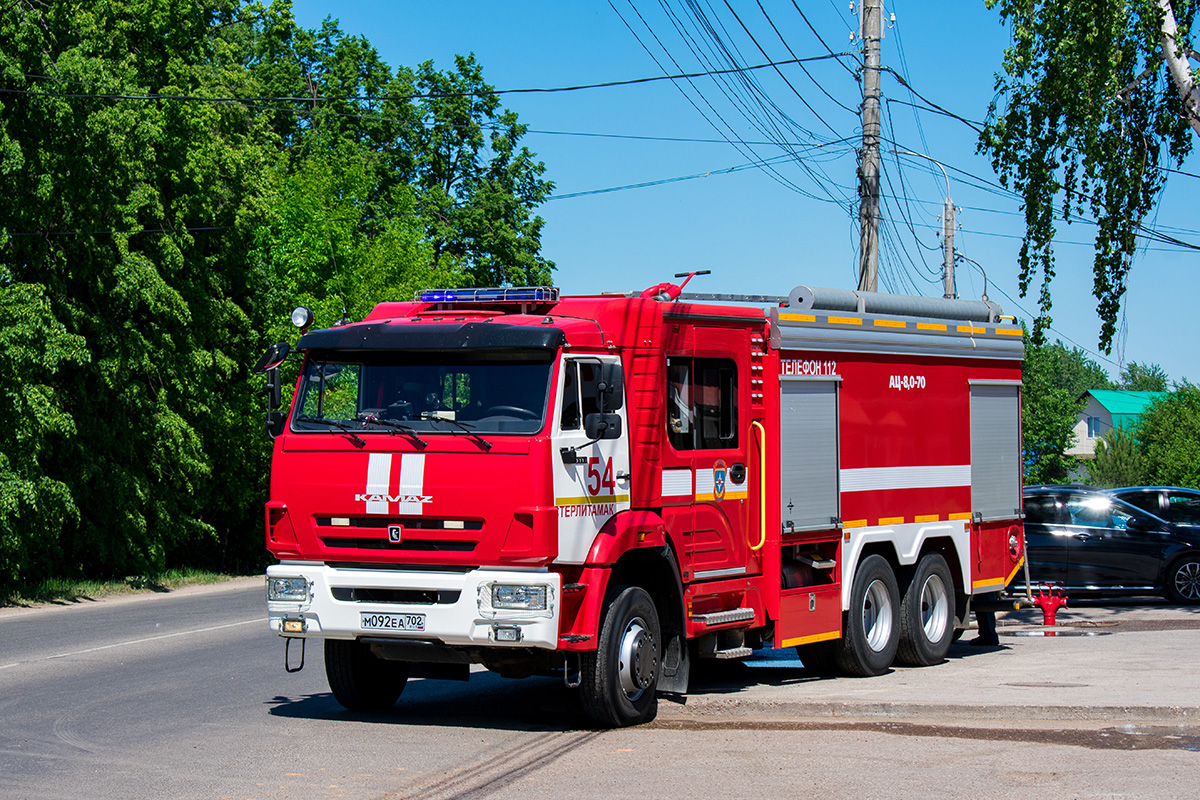 Башкортостан, № М 092 ЕА 702 — КамАЗ-65111-50