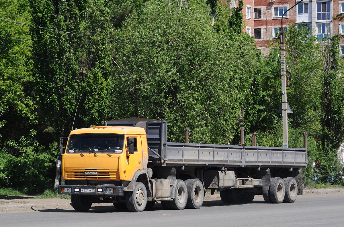 Омская область, № Р 621 НК 55 — КамАЗ-65116-62