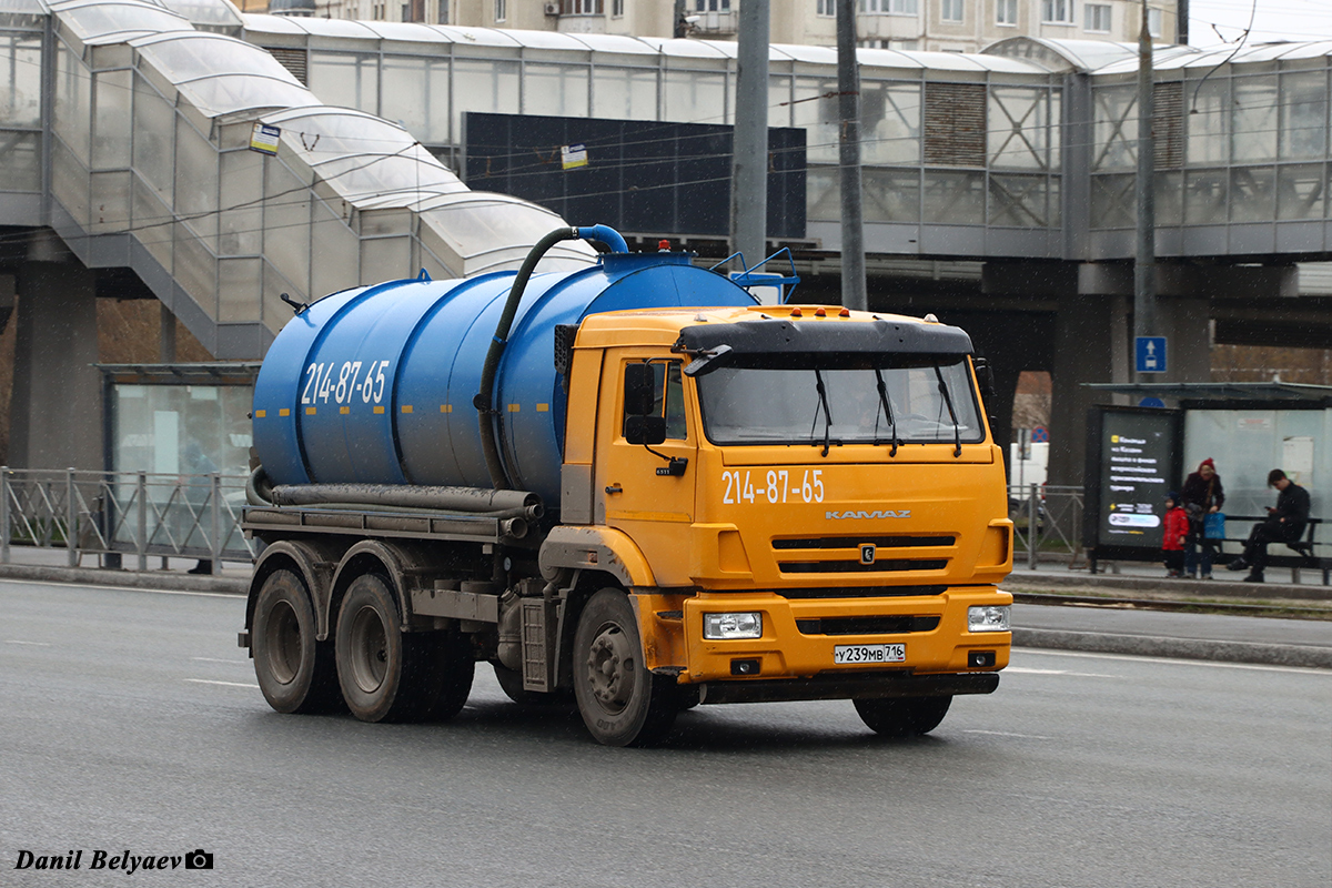 Татарстан, № У 239 МВ 716 — КамАЗ-65116 (общая модель)