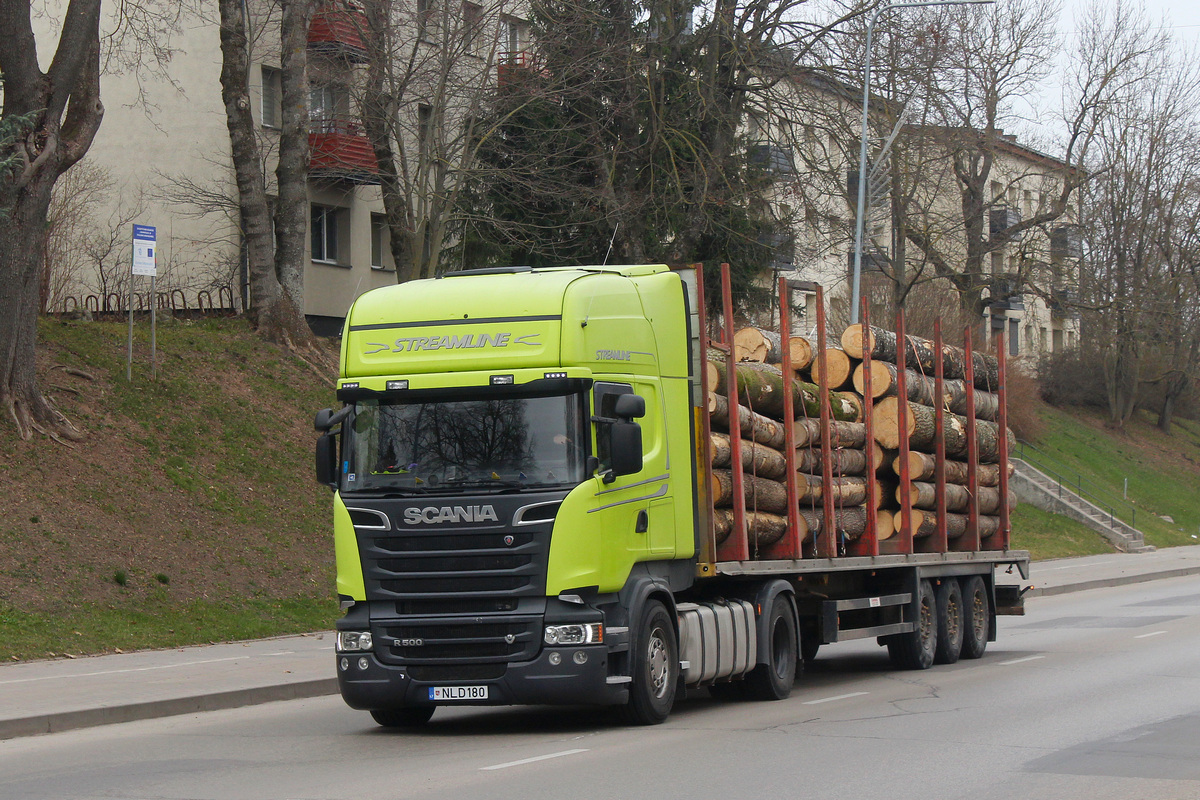 Литва, № NLD 180 — Scania ('2013) R500