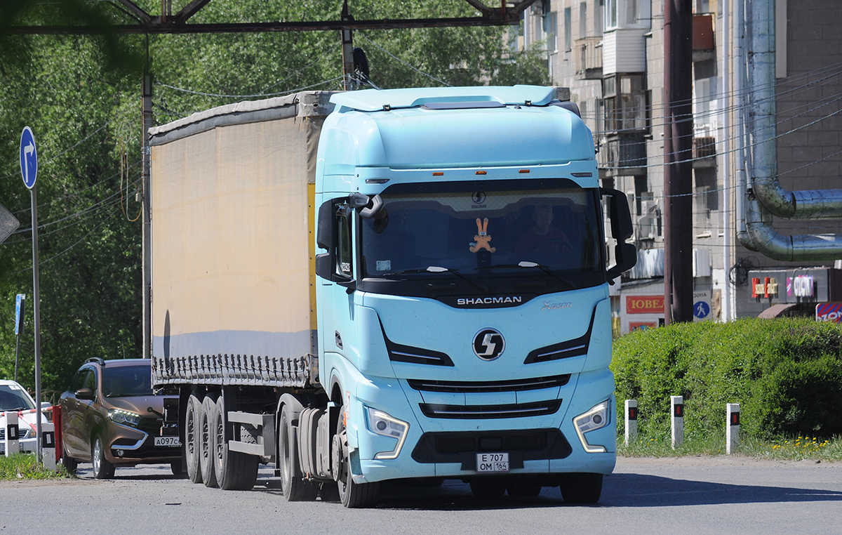 Саратовская область, № Е 707 ОМ 164 — Shaanxi Shacman X6000 SX4188