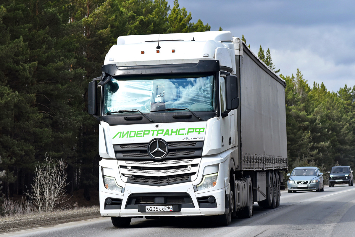 Татарстан, № О 235 КХ 716 — Mercedes-Benz Actros '18 1845 [Z9M]