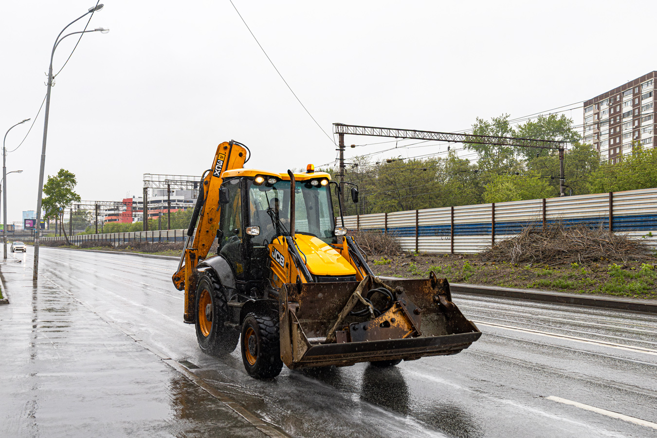 Свердловская область, № 7697 СС 66 — JCB 3CX