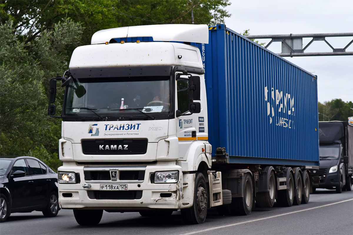 Приморский край, № Р 118 ХА 125 — КамАЗ-5490-S5(87)