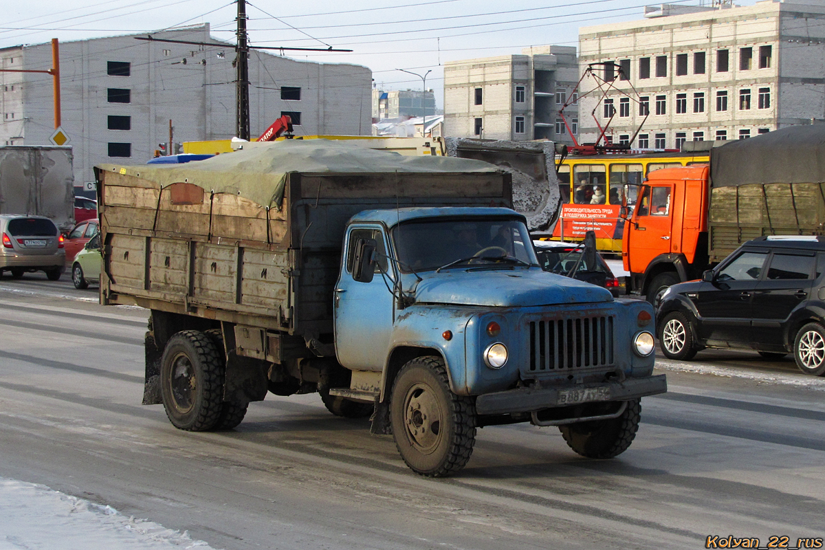 Алтайский край, № В 887 АУ 54 — ГАЗ-53-14, ГАЗ-53-14-01