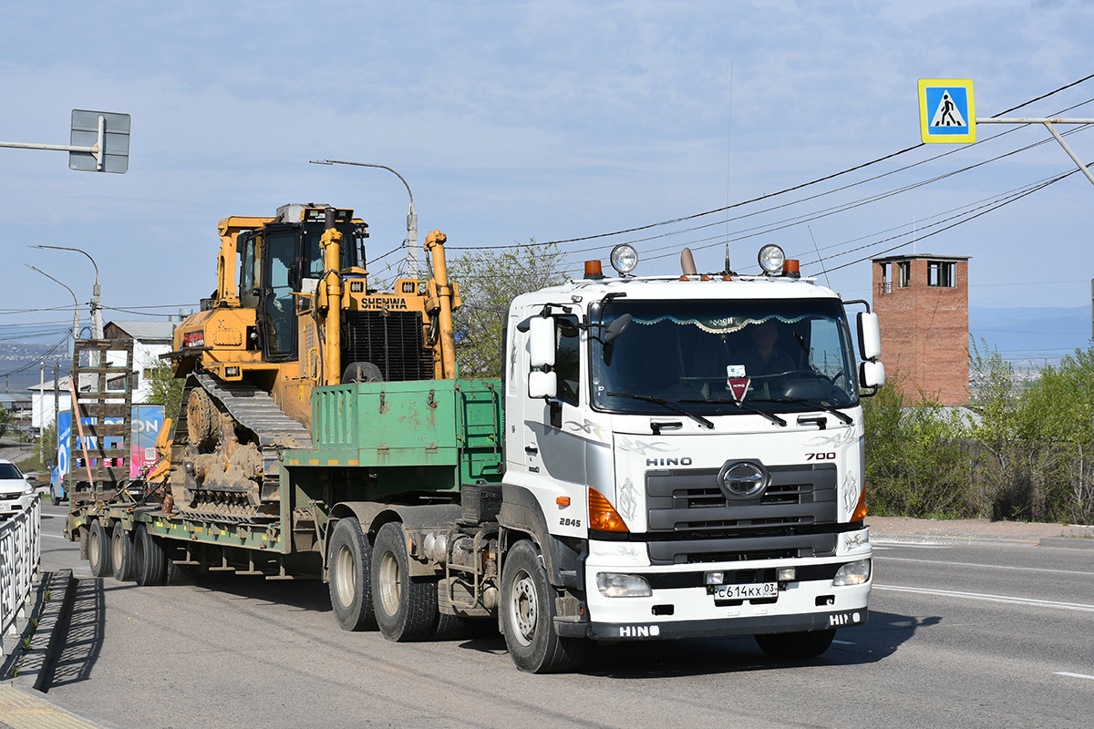 Бурятия, № С 614 КХ 03 — Hino 700