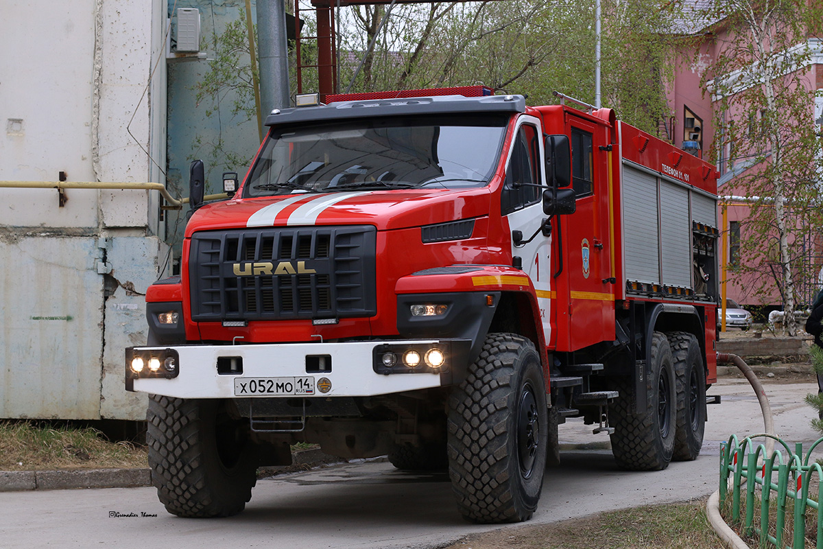 Саха (Якутия), № Х 052 МО 14 — Урал NEXT 4320-72