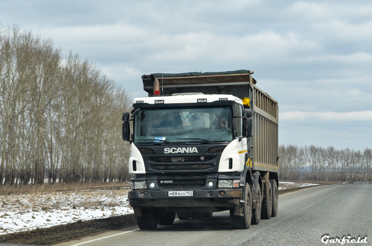 Кемеровская область, № М 884 ОО 142 — Scania ('2011) P400