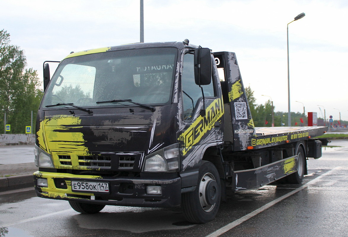 Ленинградская область, № Е 958 ОК 147 — Isuzu NQR75 [Z7X]