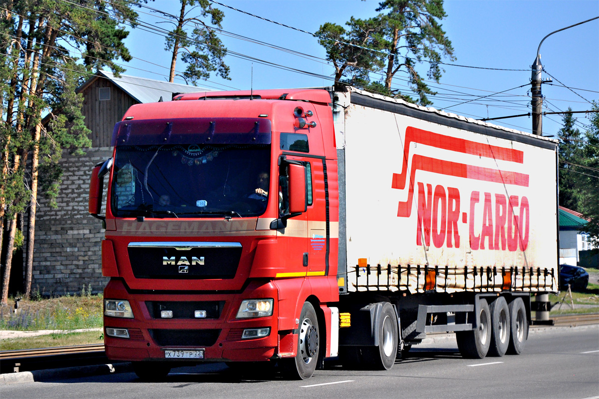 Алтайский край, № Х 739 ТР 22 — MAN TGX ('2007) (общая модель)