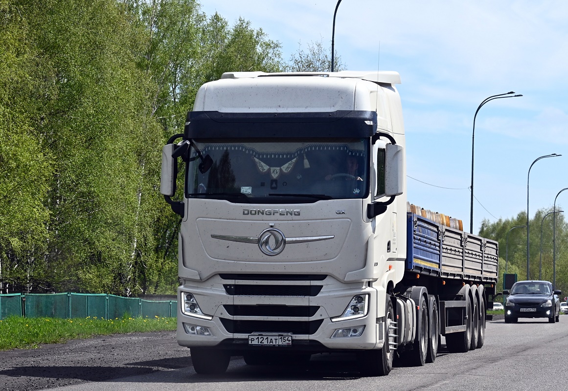Кемеровская область, № Р 121 АТ 154 — Dongfeng GX DFH4271