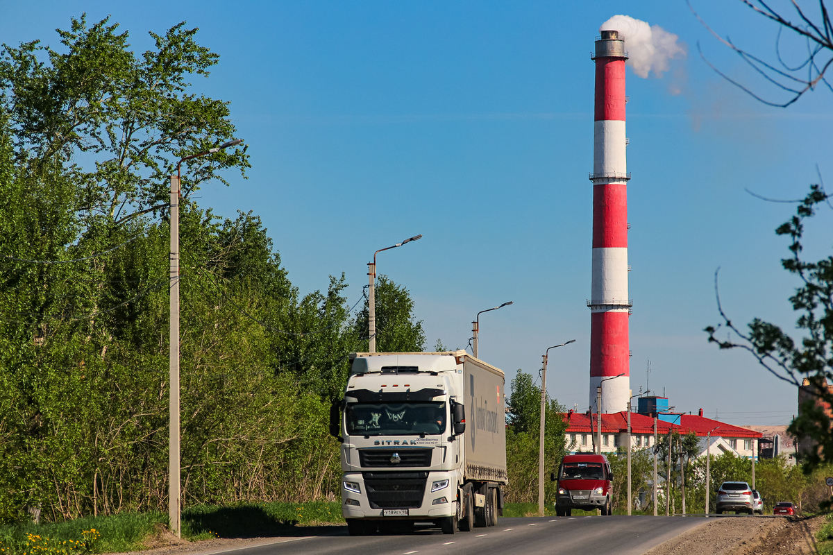 Костромская область, № У 189 ЕУ 44 — Sitrak C7H ZZ4186