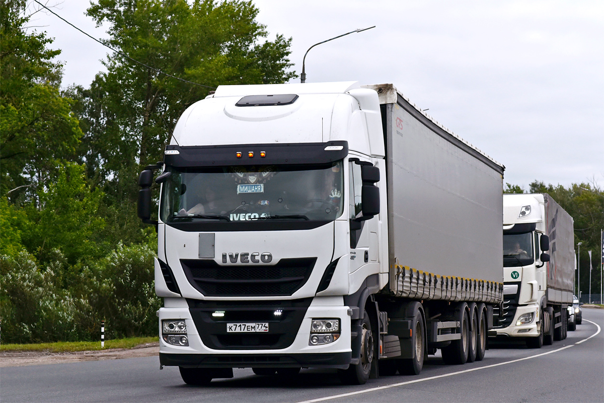 Челябинская область, № К 717 ЕМ 774 — IVECO Stralis ('2012) 460