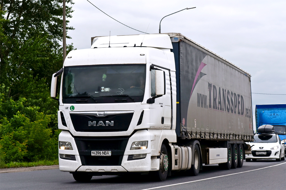 Узбекистан, № 50 396 NBA — MAN TGX ('2016) (Общая модель)