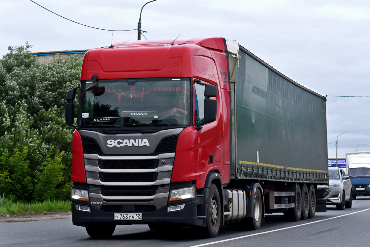 Рязанская область, № У 763 УА 62 — Scania ('2016) R500