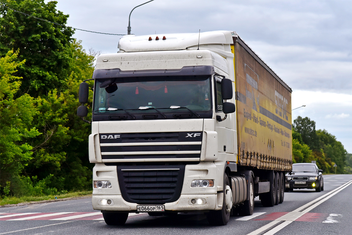 Ростовская область, № Е 066 ОР 161 — DAF XF105 FT