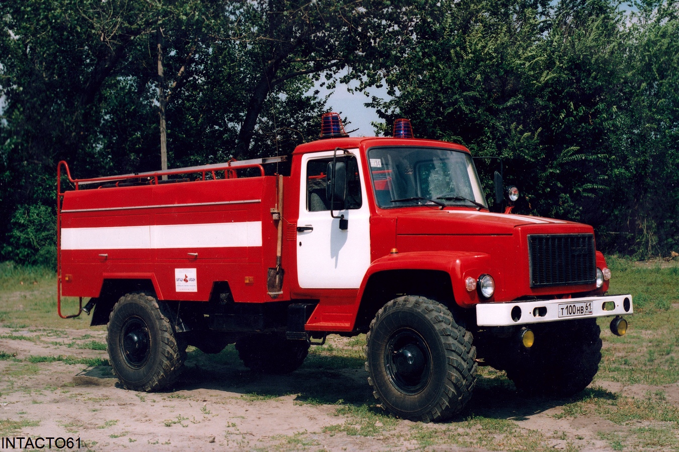 Ростовская область, № Т 100 НВ 61 — ГАЗ-3308 «Садко»