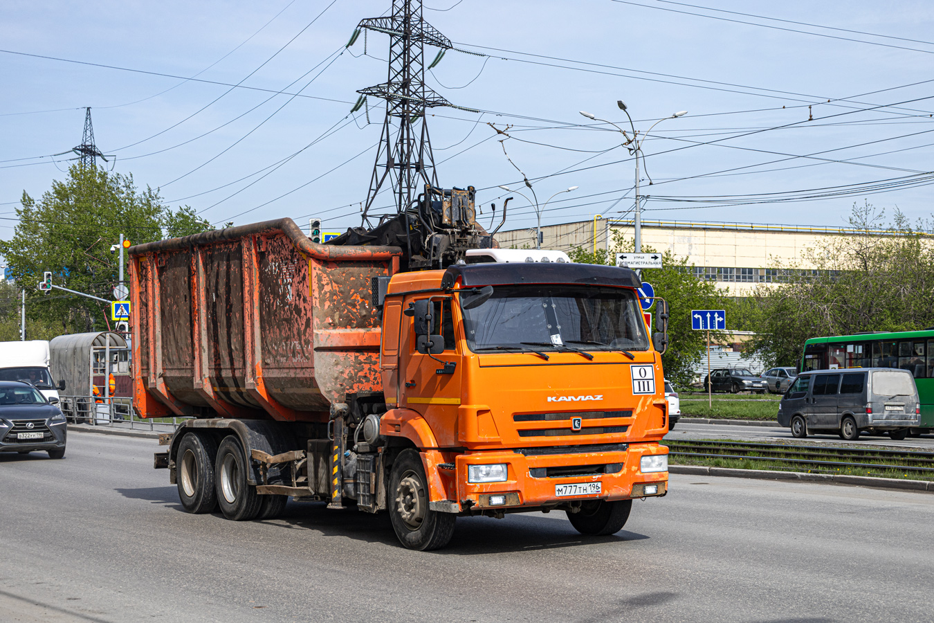 Свердловская область, № М 777 ТН 196 — КамАЗ-6520-A5(48)
