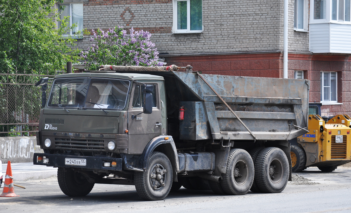 Омская область, № М 240 ЕВ 55 — КамАЗ-55111 [551110]