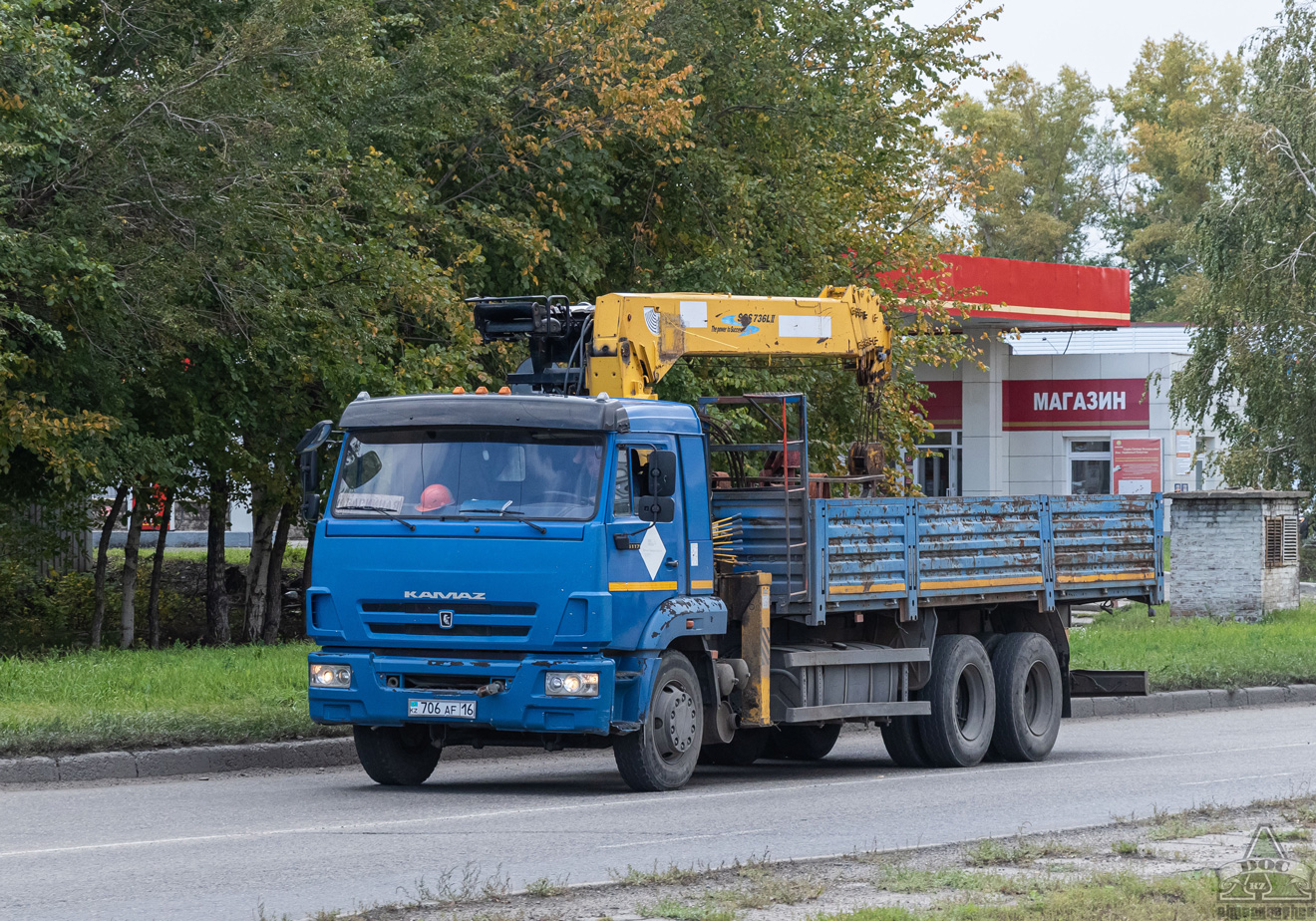Восточно-Казахстанская область, № 706 AF 16 — КамАЗ-65117-A4(23)