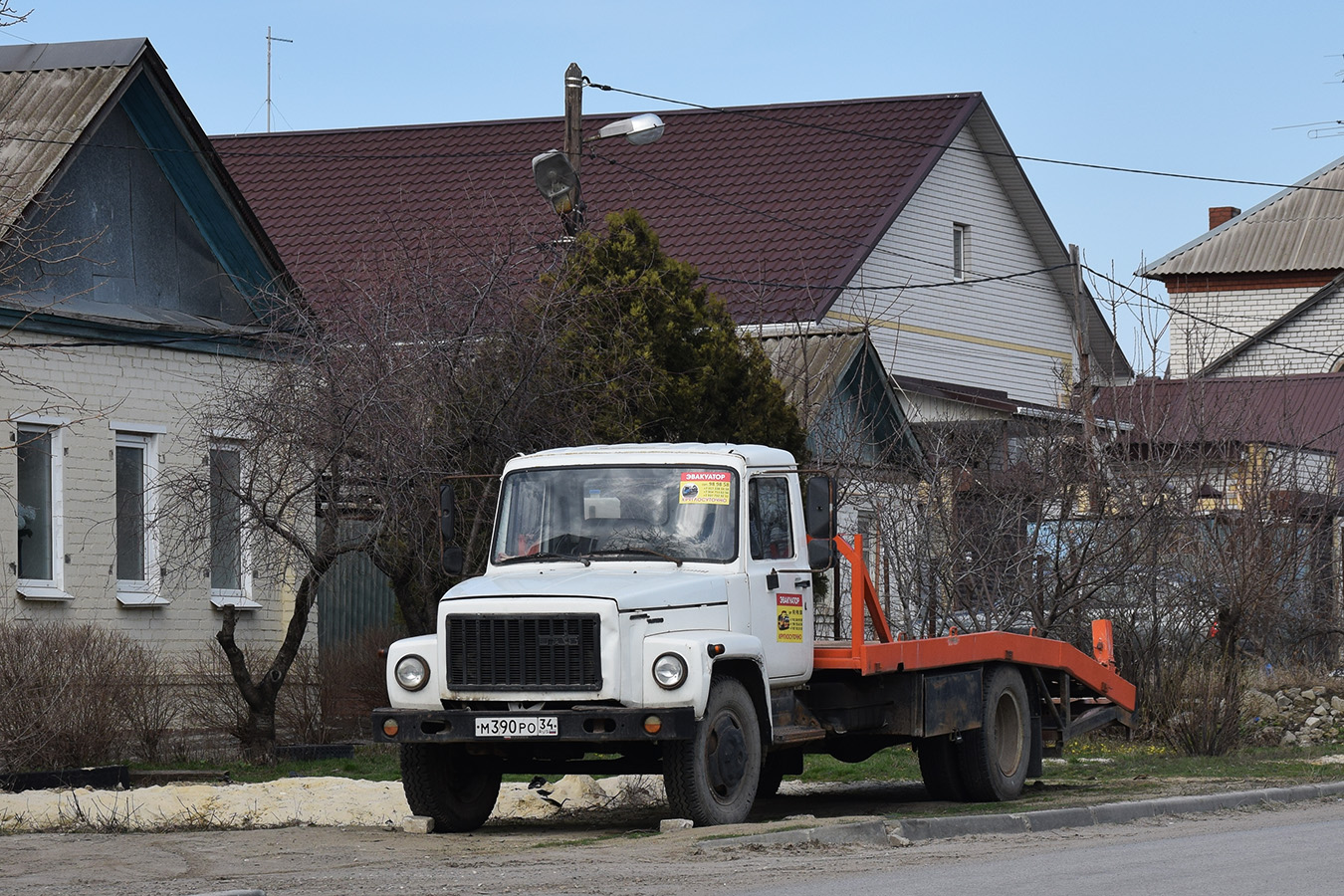 Волгоградская область, № М 390 РО 34 — ГАЗ-3309