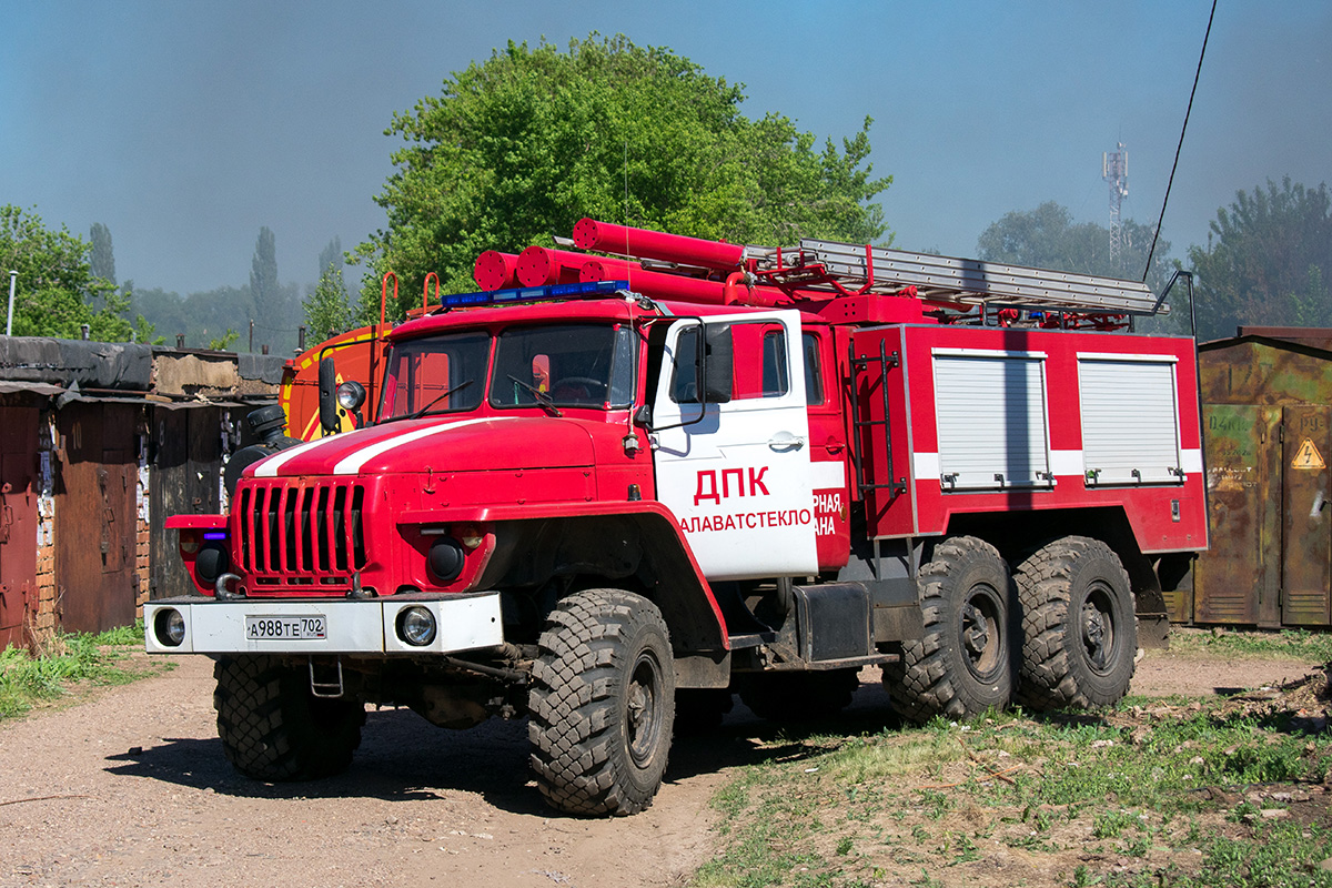 Башкортостан, № А 988 ТЕ 702 — Урал-5557-10