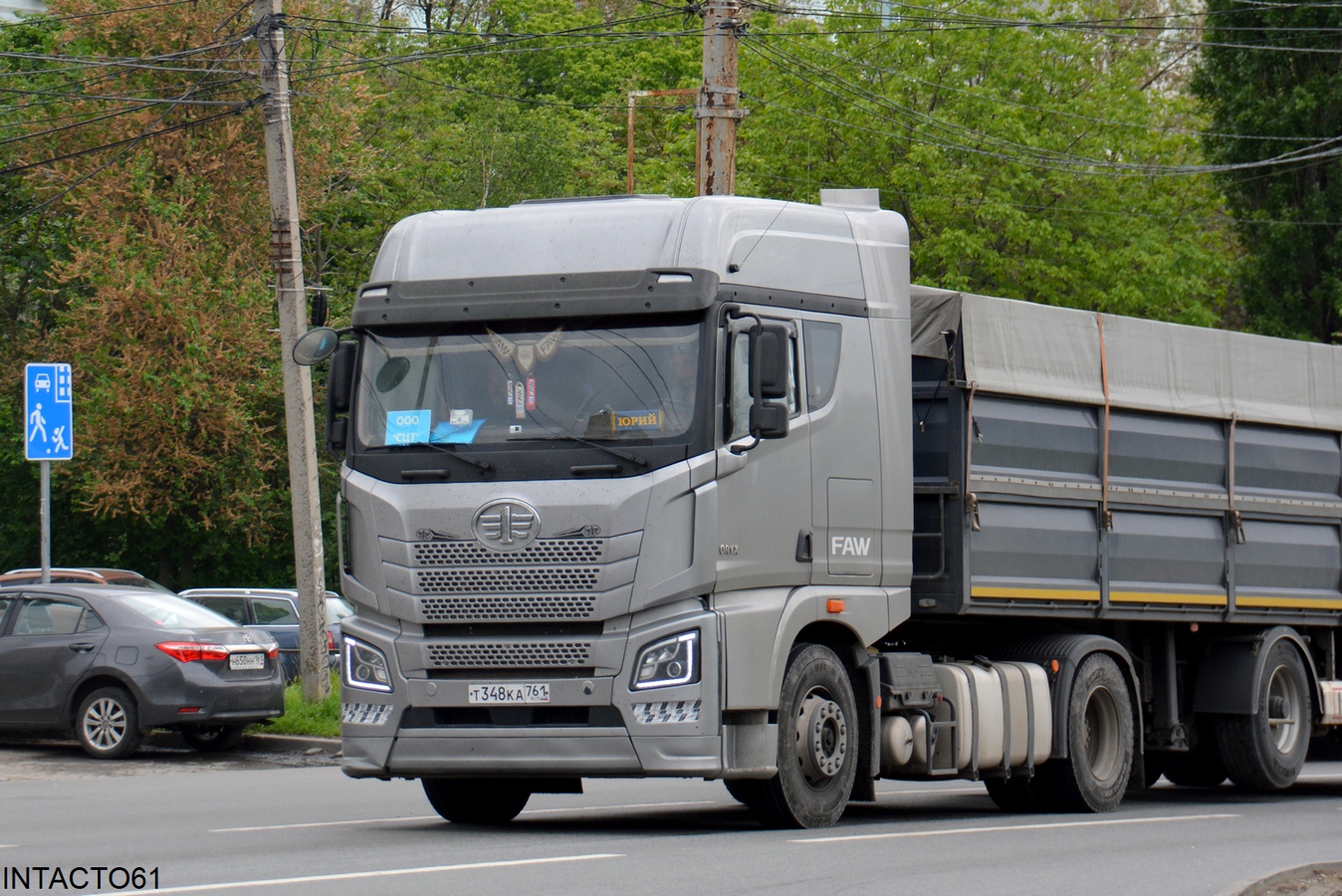 Ростовская область, № Т 348 КА 761 — FAW JH6 [X0T]