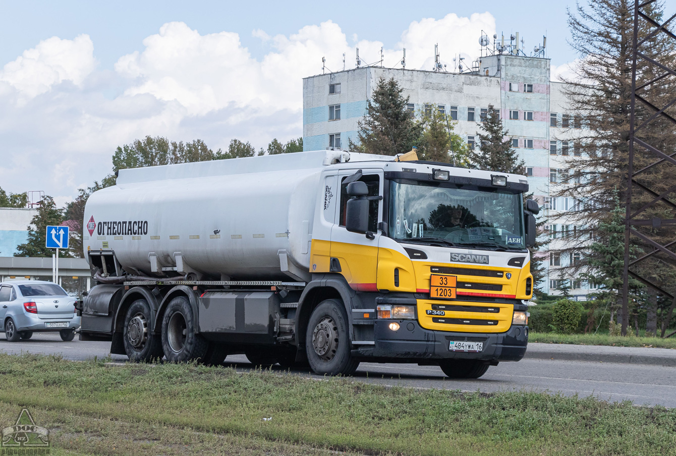 Восточно-Казахстанская область, № 484 YWA 16 — Scania ('2004) P340