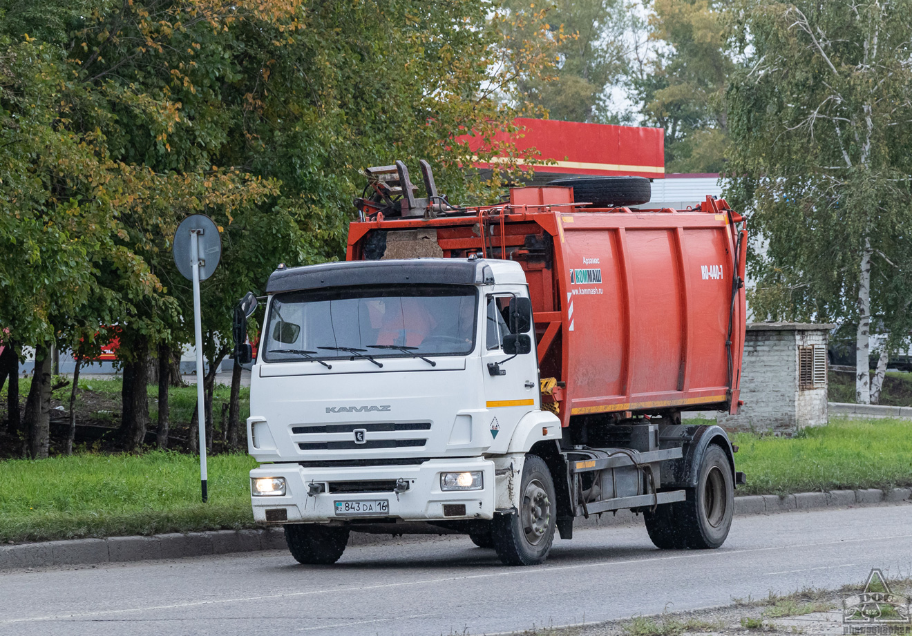 Восточно-Казахстанская область, № 843 DA 16 — КамАЗ-43253-G5(69)