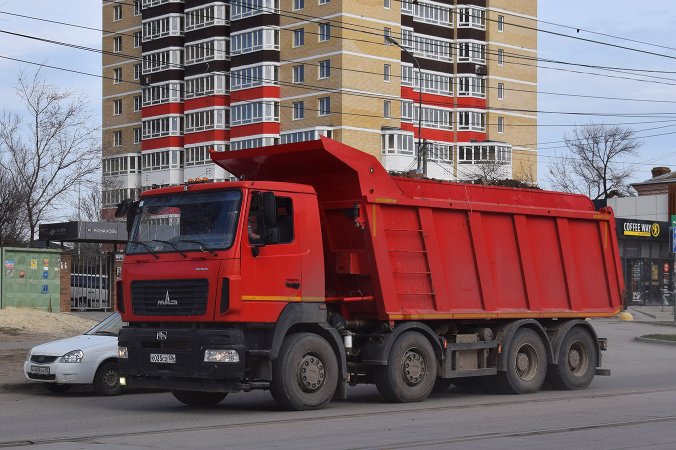Волгоградская область, № К 035 СХ 134 — МАЗ-651628