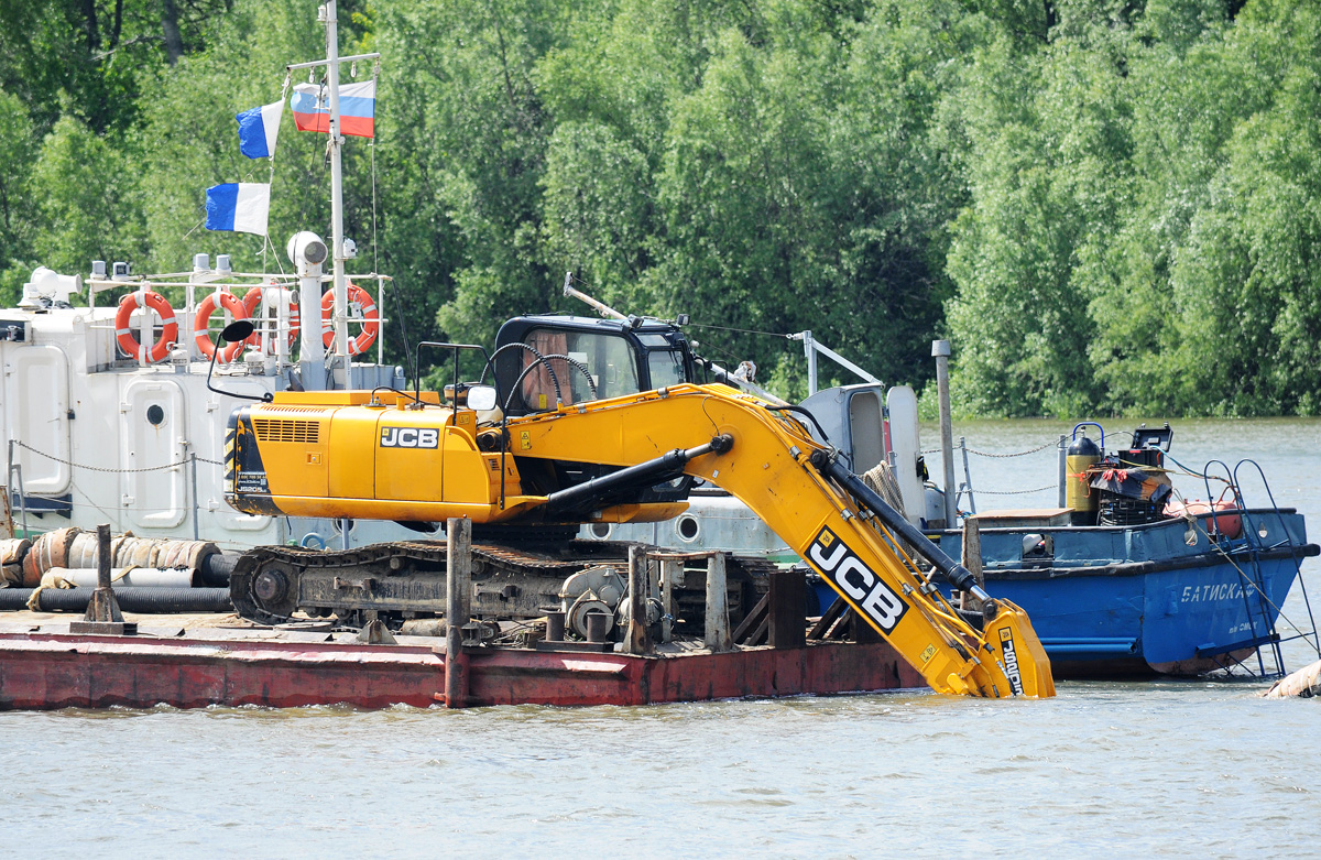 Омская область, № (55) Б/Н СТ 0139 — JCB JS205 SC/LC; Транспортные средства без номеров (Омская область)