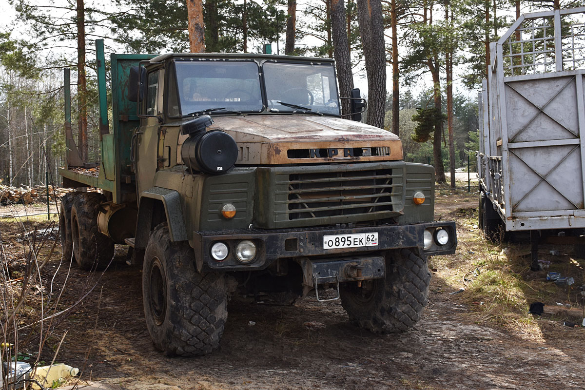Рязанская область, № О 895 ЕК 62 — КрАЗ-260